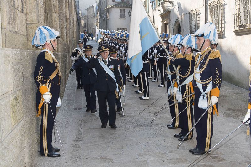 San Marino. In piazza della Libertà la Festa delle Milizie