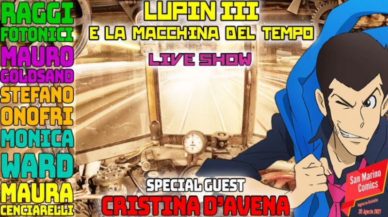 A San Marino il live show “Lupin III e la macchina del tempo”