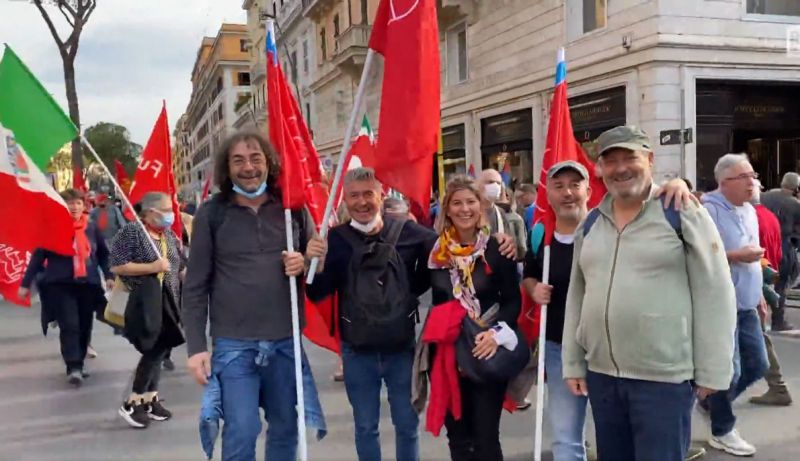 Anche la CSdL alla manifestazione contro i fascismi di Roma