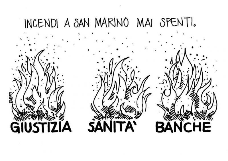 Il rischio di incendi a San Marino