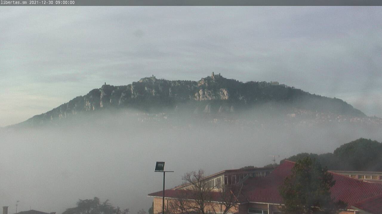 San Marino. Meteo: anticiclone fino al 4/5 gennaio, sole, nebbia e temperatura sopra la media