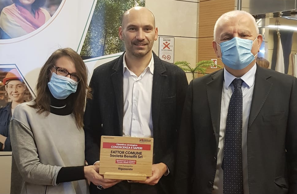 “Rigenerete” di Fattor Comune premiato dalla Regione Emilia Romagna