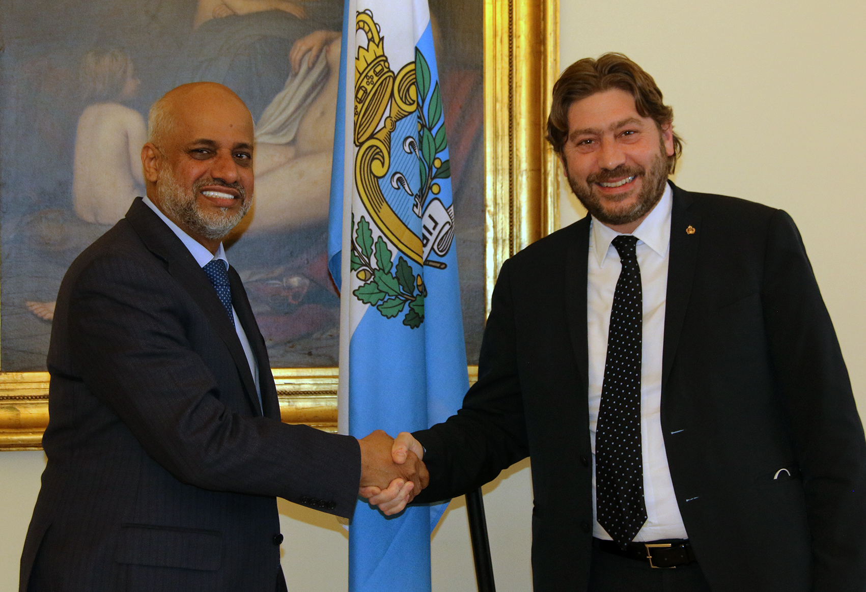 Incontro a San Marino tra il segretario per il Turismo e il nuovo ambasciatore dell’Oman