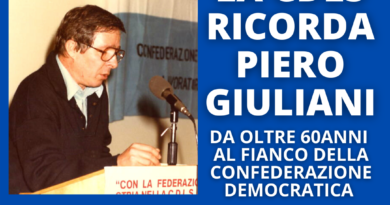 La Cdls ricorda Piero Giuliani