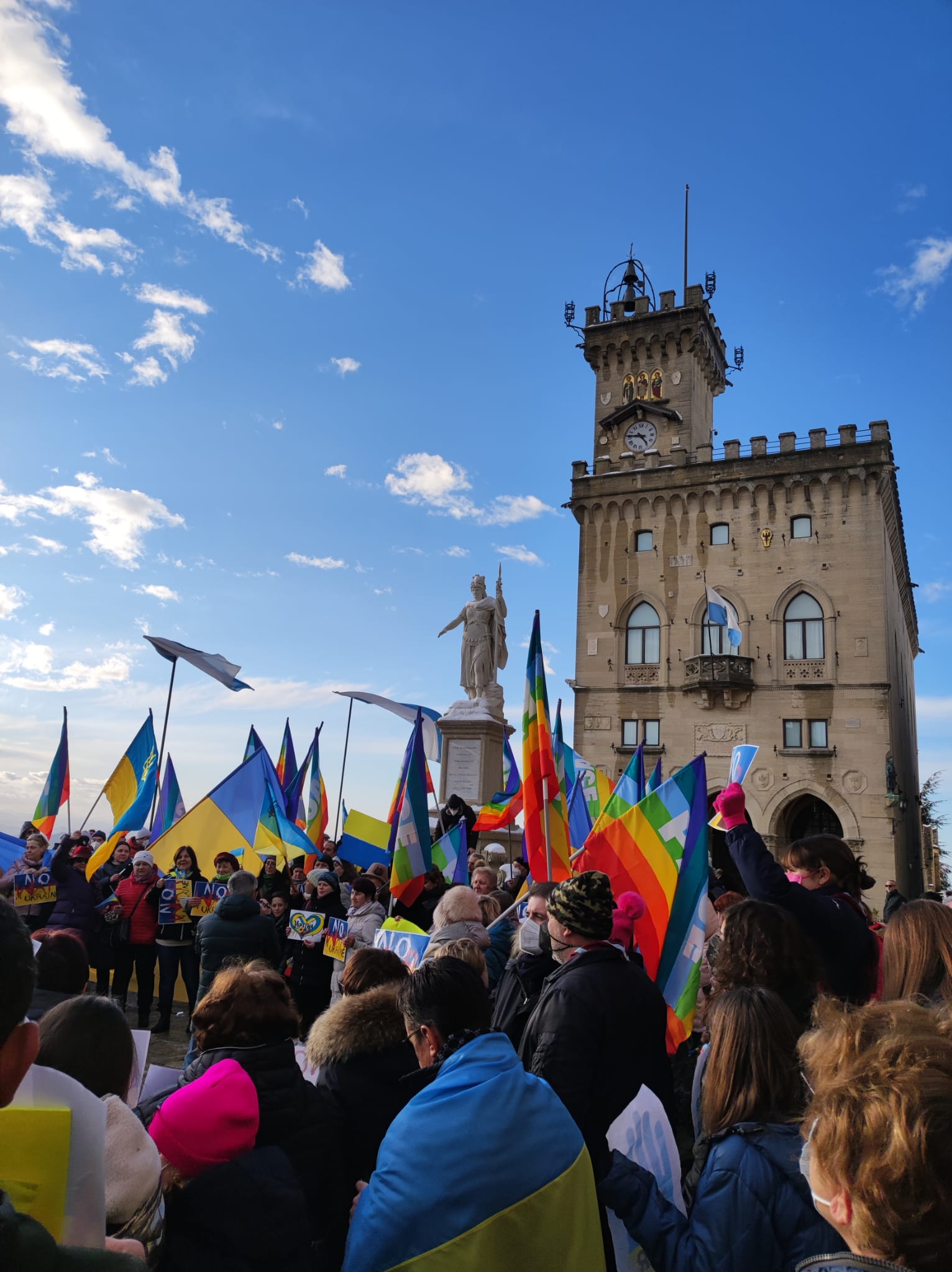 L’appello ai cittadini di San Marino da parte dei capitani di Castello per aiutare i profughi ucraini