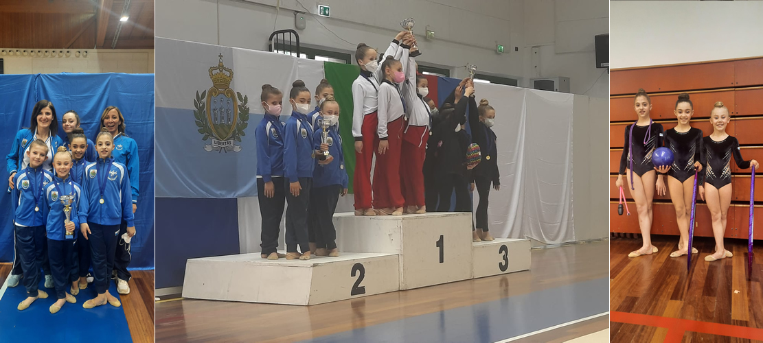 San Marino. Ginnastica ritmica, ottimi risultato per Mya Gym al Torneo junior gold