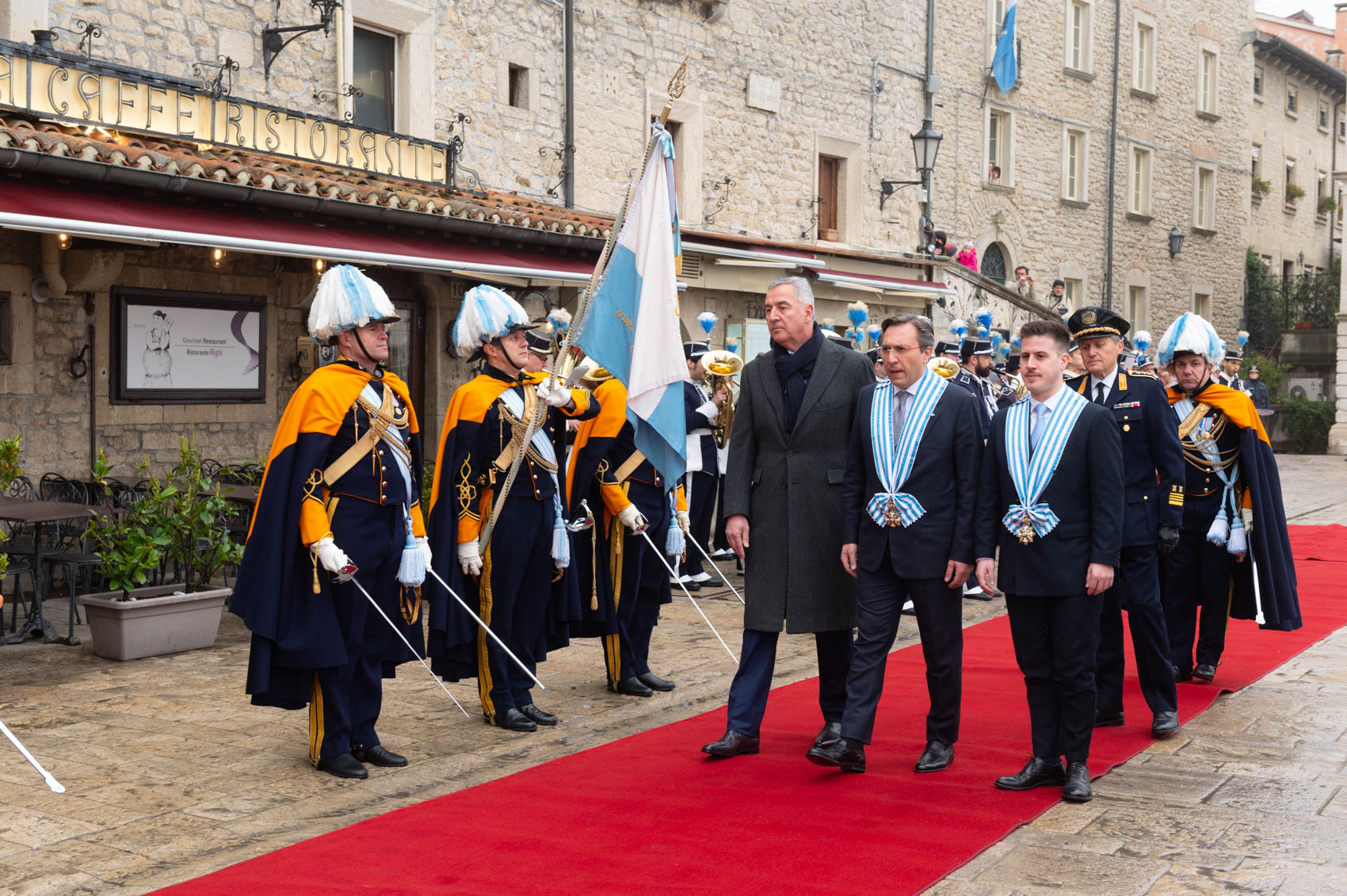 Prima visita di Stato a San Marino per il presidente del Montenegro
