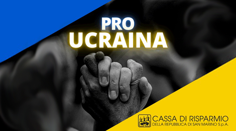 Da Cassa di Risparmio di San Marino alloggi e raccolta fondi per i profughi ucraini