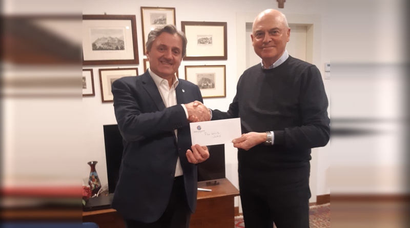 Il Panathlon Club San Marino contribuisce al Fondo di Solidarietà SUMS