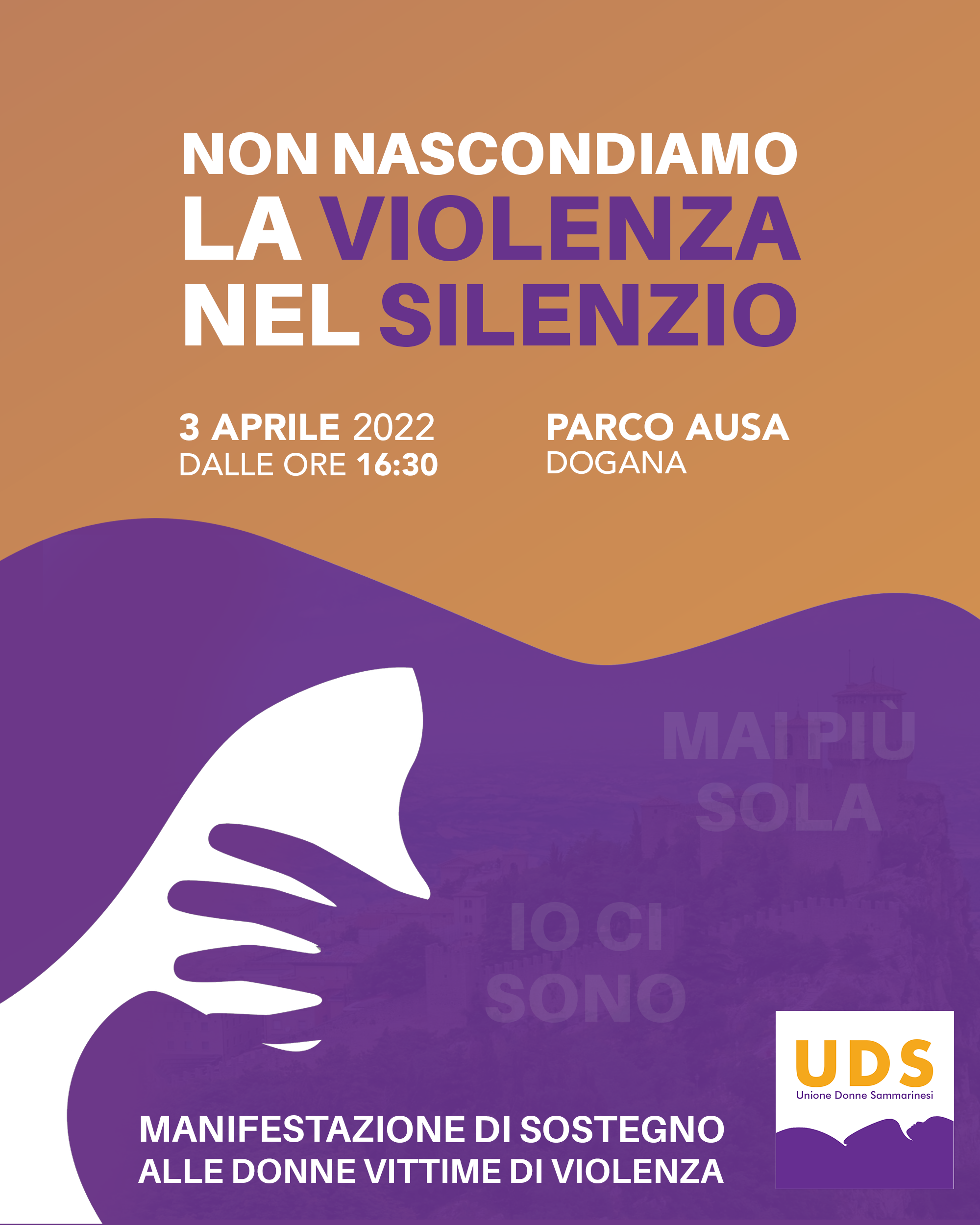 Domenica a San Marino una manifestazione contro la violenza sulle donne
