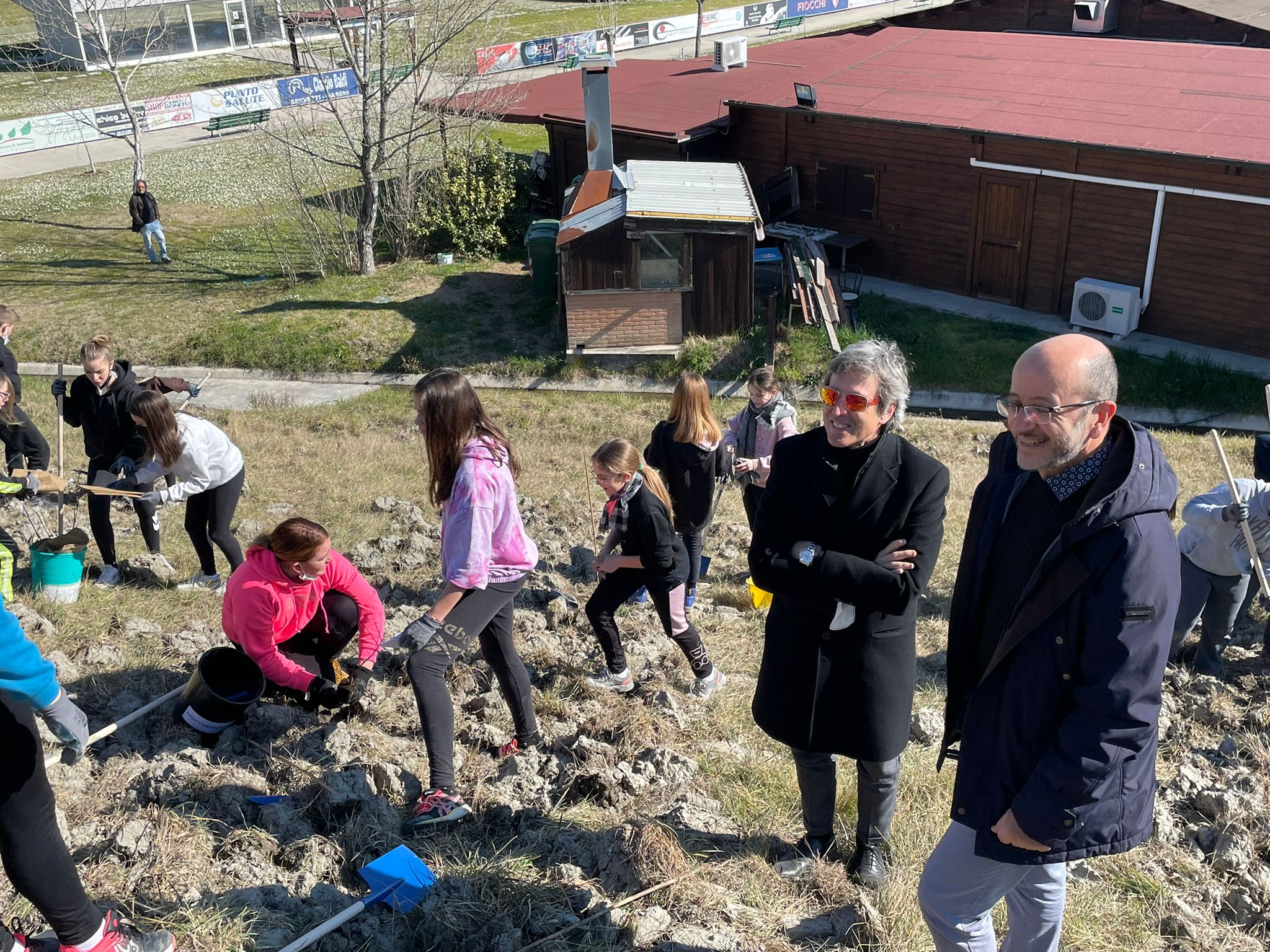 San Marino. Gli alunni della scuola media al lavoro sul “Bosco che verrà”