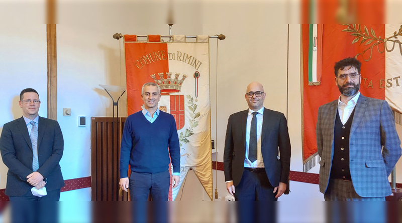 Gestione dei profughi ucraini e collaborazione sanitaria, il Segretario Ciavatta incontra il sindaco di Rimini Jamil Sadegholvaad