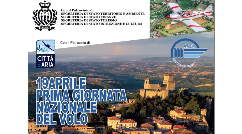 San Marino celebra la prima “Giornata Nazionale del Volo”