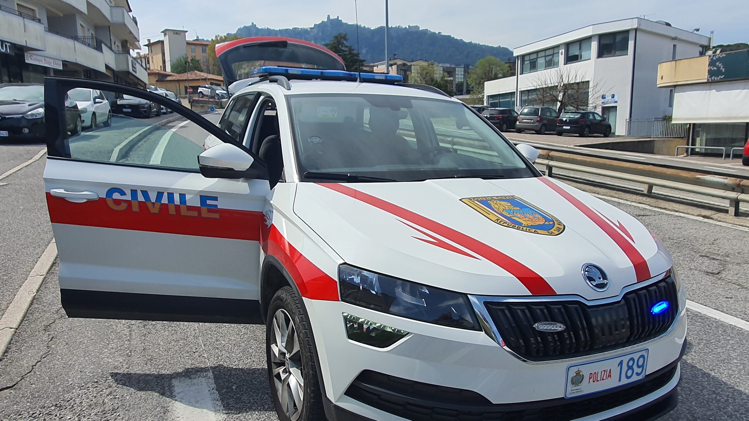 Due incidenti stradali a San Marino, la Polizia Civile invita alla prudenza