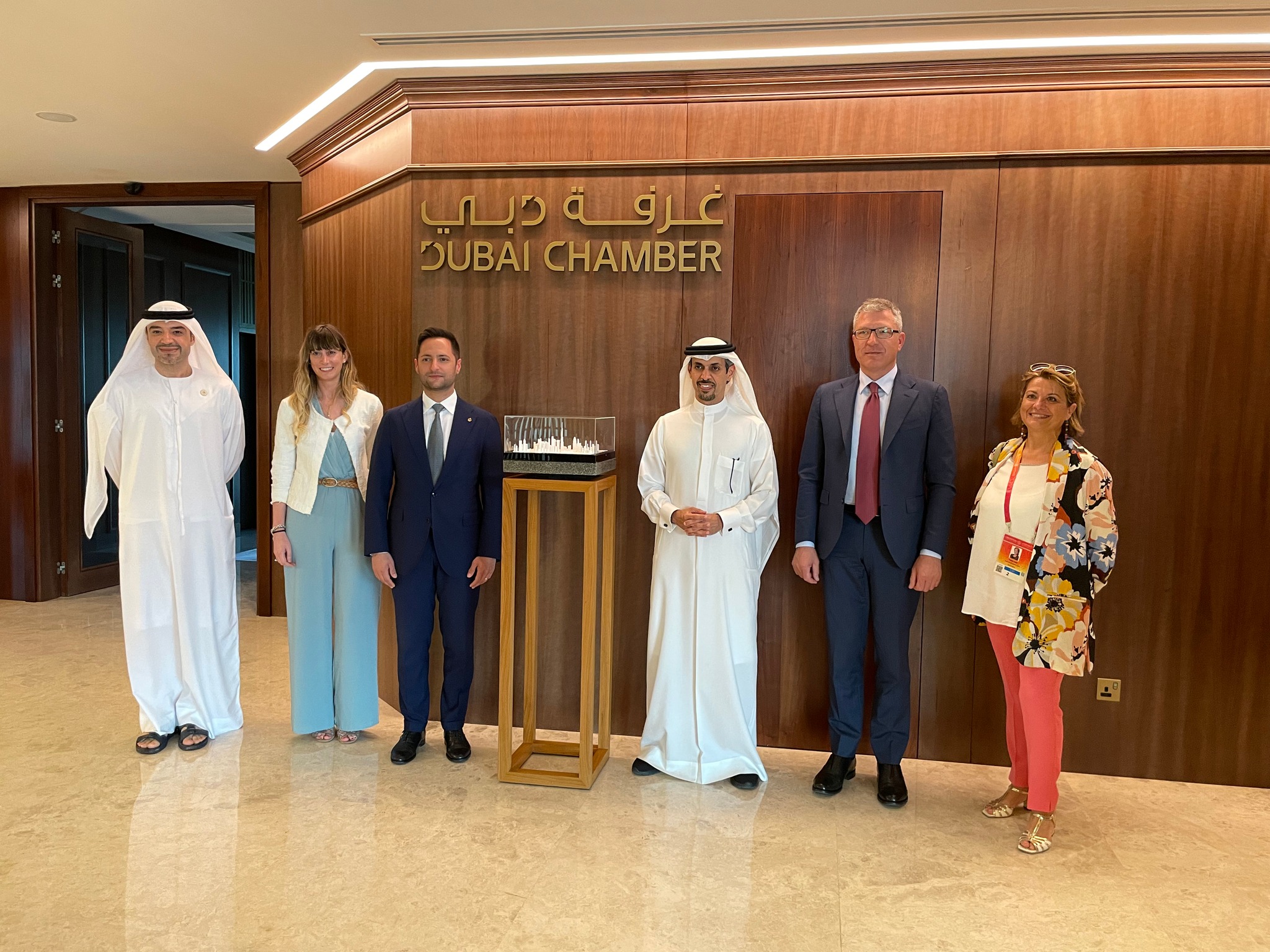 La segreteria di Stato per l’Industria: “Promosse le relazioni economiche tra San Marino ed Emirati Arabi Uniti”