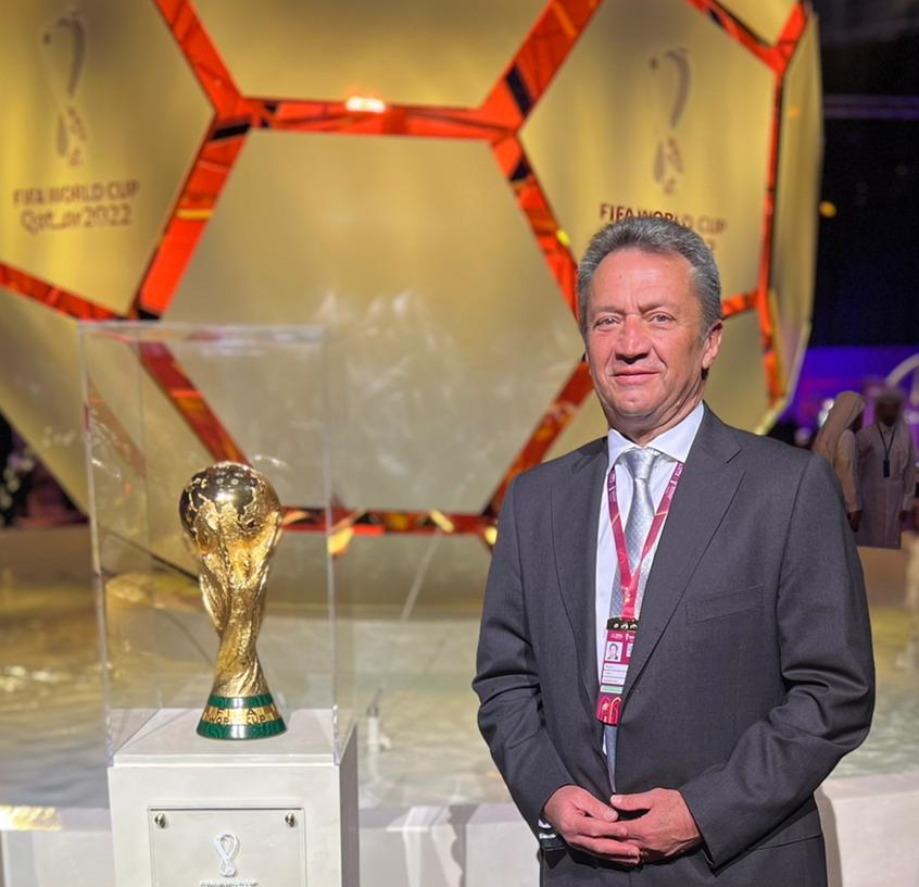 Il presidente della Federcalcio di San Marino presente al Congresso Fifa di Doha