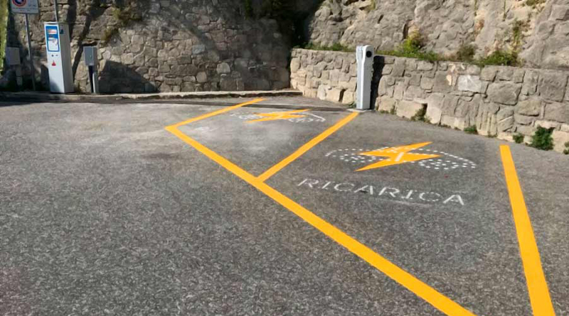 Dal primo aprile si paga la ricarica delle auto elettriche nelle colonnine pubbliche a San Marino