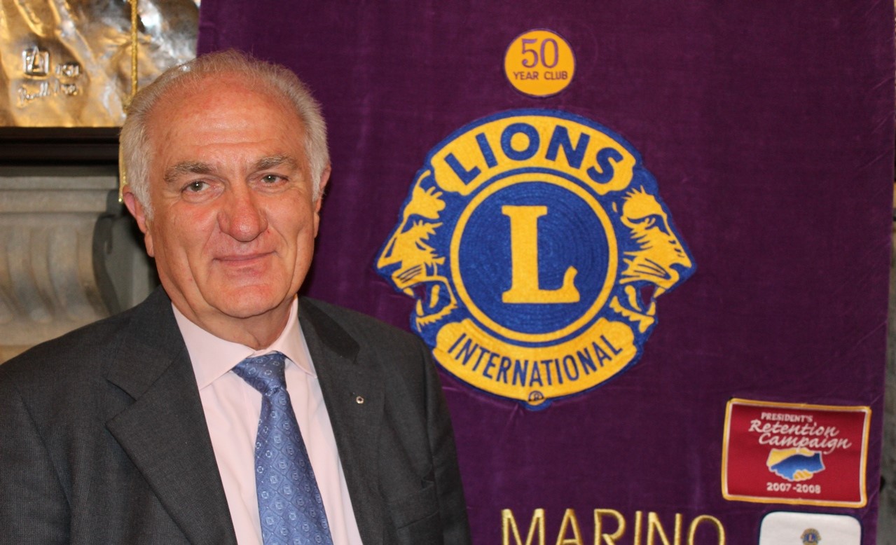 Silvano Di Mario sarà il nuovo Presidente del Lions Club San Marino Undistricted