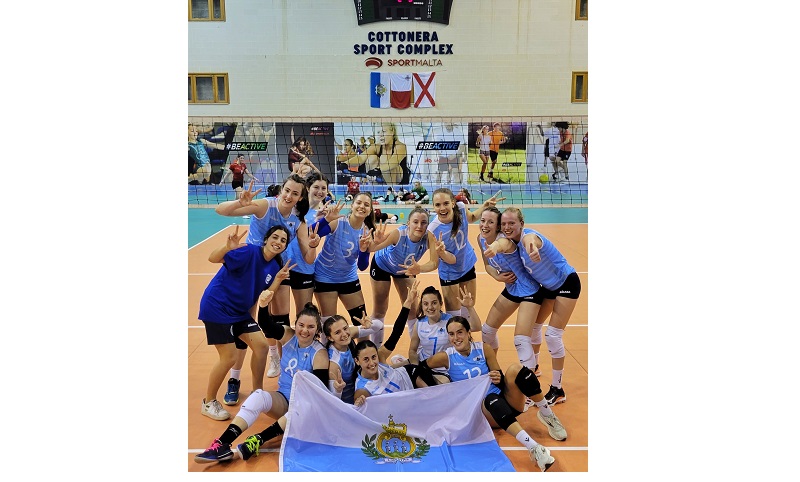 Pallavolo, San Marino sconfitta con onore da Malta nel torneo Small Countries Association femminile