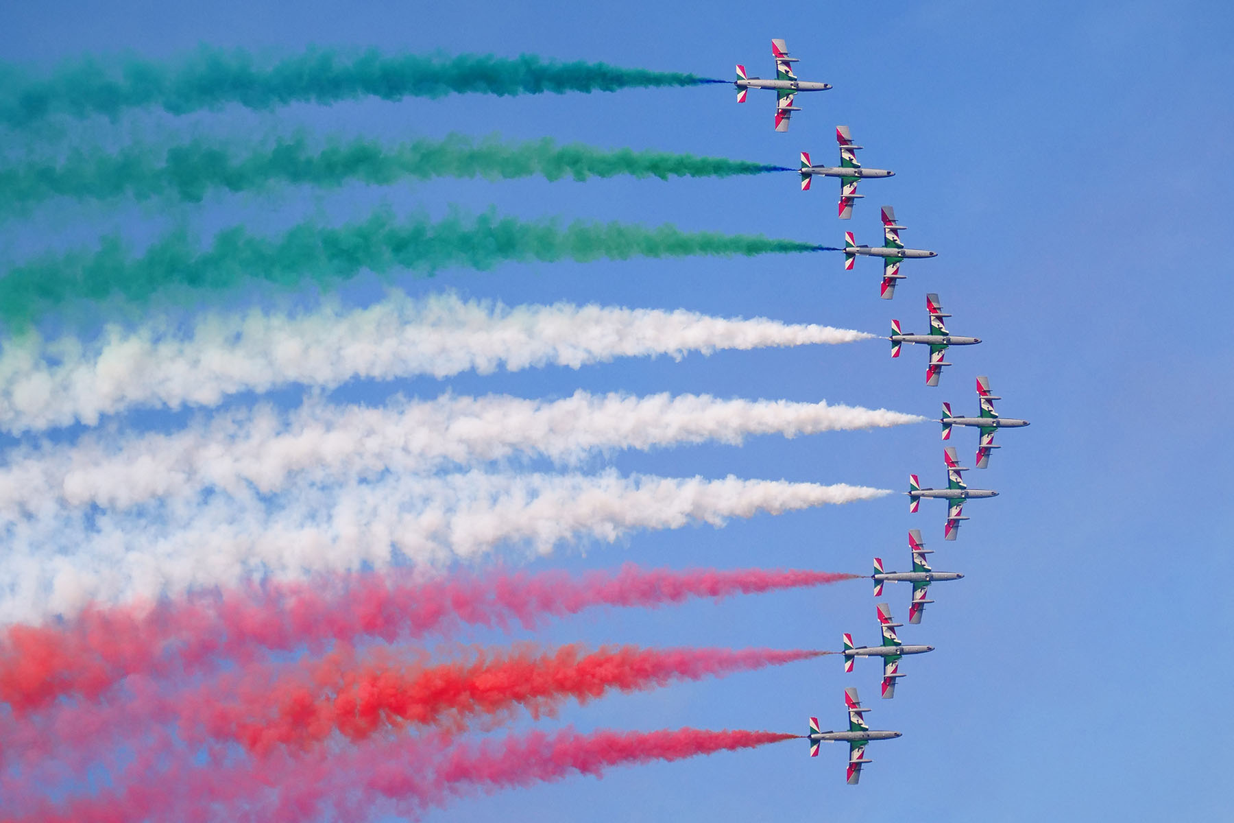 Tornano le Frecce Tricolori: esibizioni e acrobazie nei cieli di Rimini