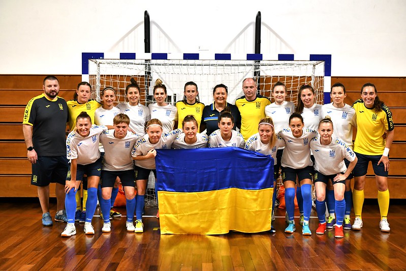 La Nazionale femminile ucraina di futsal ospite della FSGC per il periodo di preparazione a Euro 2022