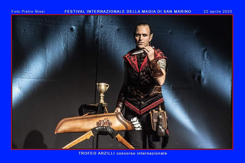 Dopo San Marino Tiziano Cellai vince il campionato italiano di magia 2022