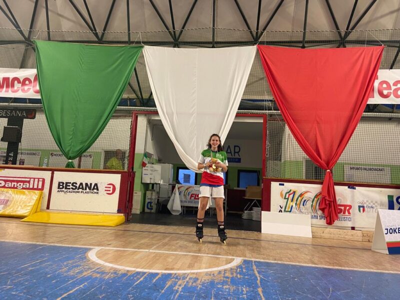 È di San Marino la campionessa italiana di Roller Slide: Matilde Terenzi vince l’oro in Brianza
