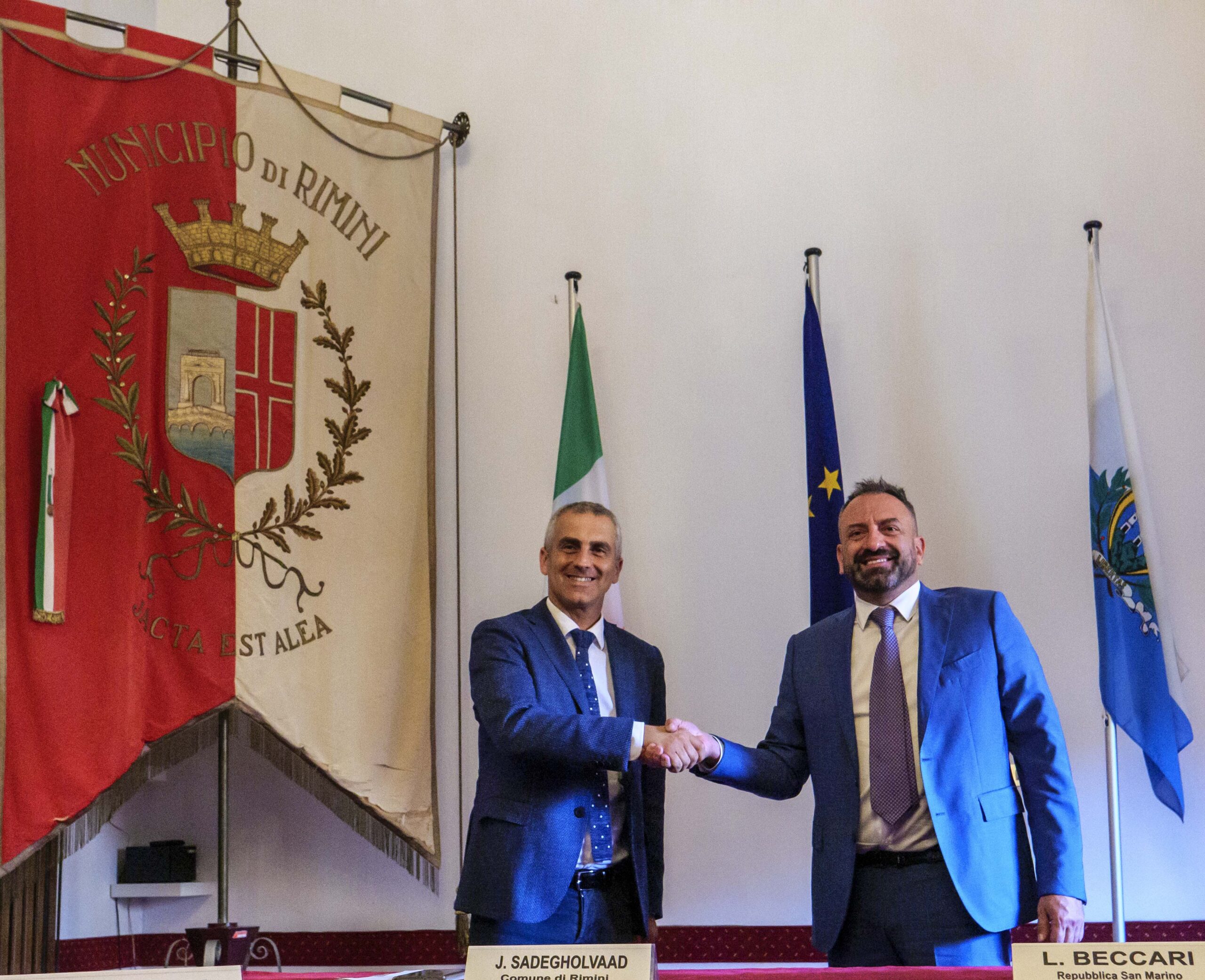 Accordo tra San Marino e la città di Rimini per un piano strategico condiviso