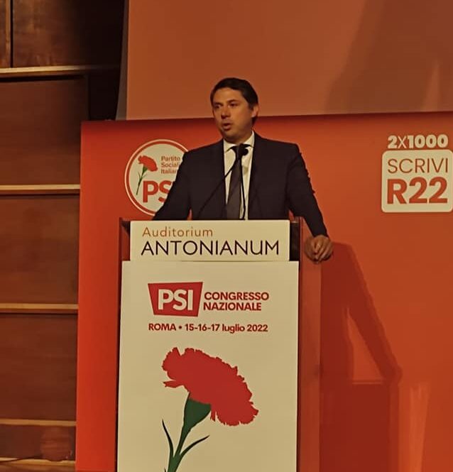 San Marino. Segretario del PSD Giovagnoli al Congresso Nazionale del Partito Socialista Italiano
