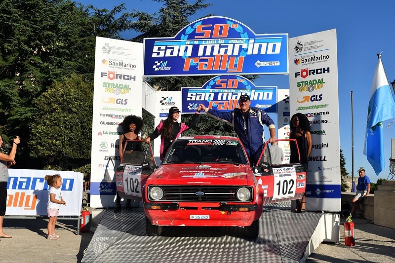50° edizione del Rally San Marino: tutti i risultati dei piloti della Scuderia