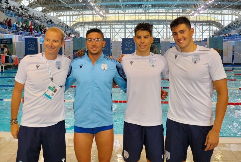 Le ultime gare di nuoto della delegazione biancazzurra a Orano. Domani si terrà la cerimonia di chiusura