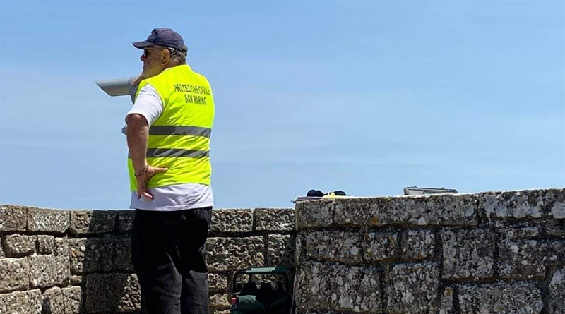 Allarme incendi: il servizio di vigilanza a San Marino affidato anche ai volontari di Protezione Civile