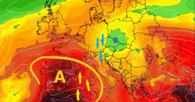 San Marino. Meteo: aria instabile da est, ulteriore calo termico e locali temporali tra venerdì e sabato. Domenica più caldo