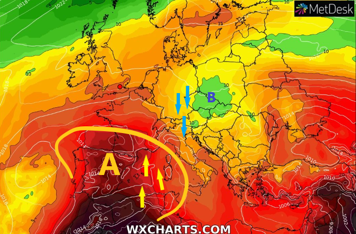 San Marino. Meteo: aria instabile da est, ulteriore calo termico e locali temporali tra venerdì e sabato. Domenica più caldo