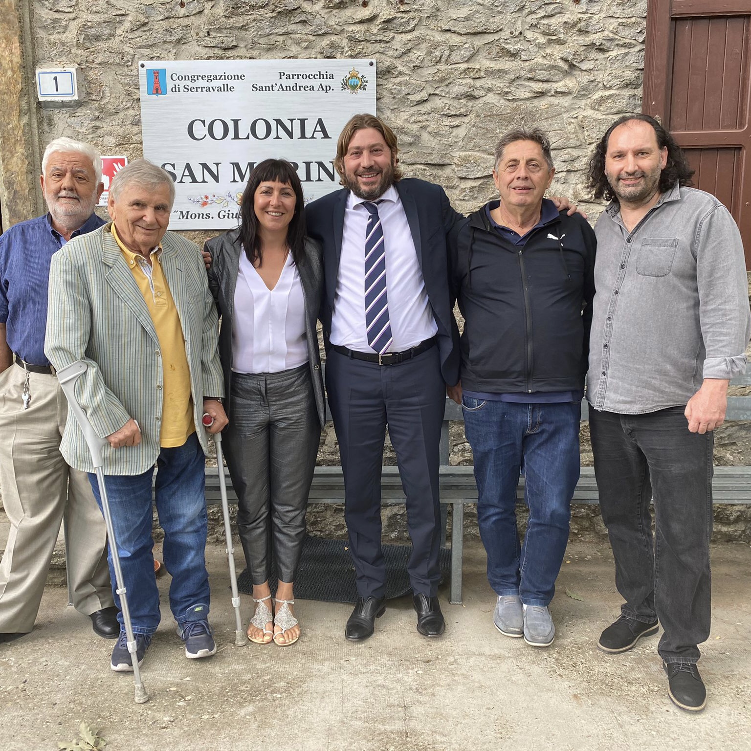 San Marino.Il Segretario di Stato Pedini Amati a La Verna con la Congregazione di Serravalle e l’Associazione Granello di Senape