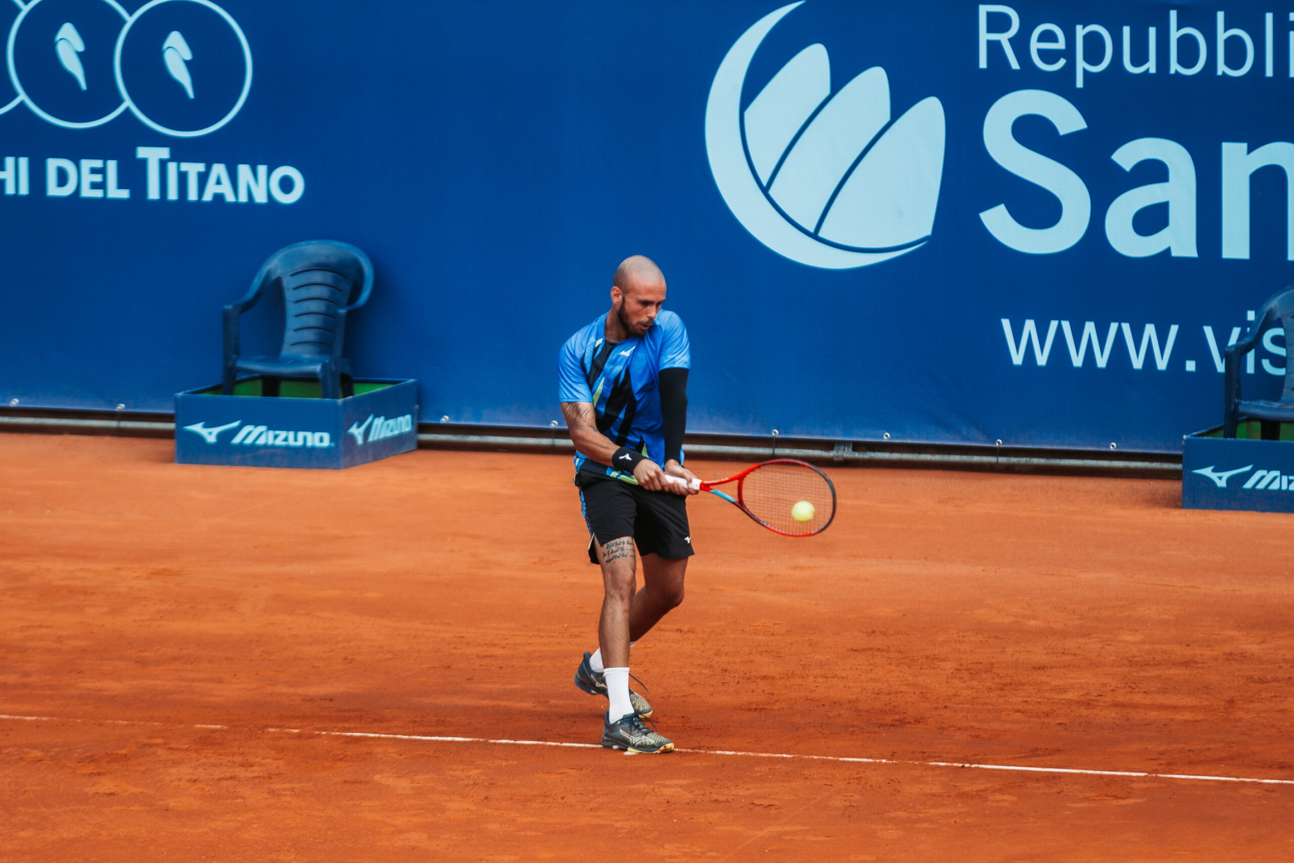 Tennis, “San Marino Open”: il padrone di casa De Rossi non riesce ad accedere al secondo turno di qualificazione