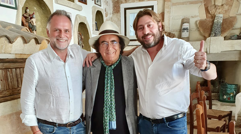 San Marino. Il Segretario Federico Pedini Amati al Festival di Sanremo come ospite di Al Bano