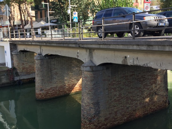 Ponte pericolante tra Cattolica e Gabicce Mare, lavori di riqualificazione dall’autunno 2022 alla primavera 2023