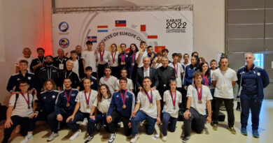 Europei dei Piccoli Stati di karate, San Marino chiude al 4° posto del medagliere