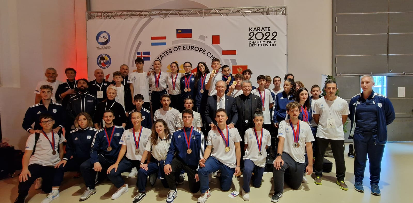 Europei dei Piccoli Stati di karate, San Marino chiude al 4° posto del medagliere