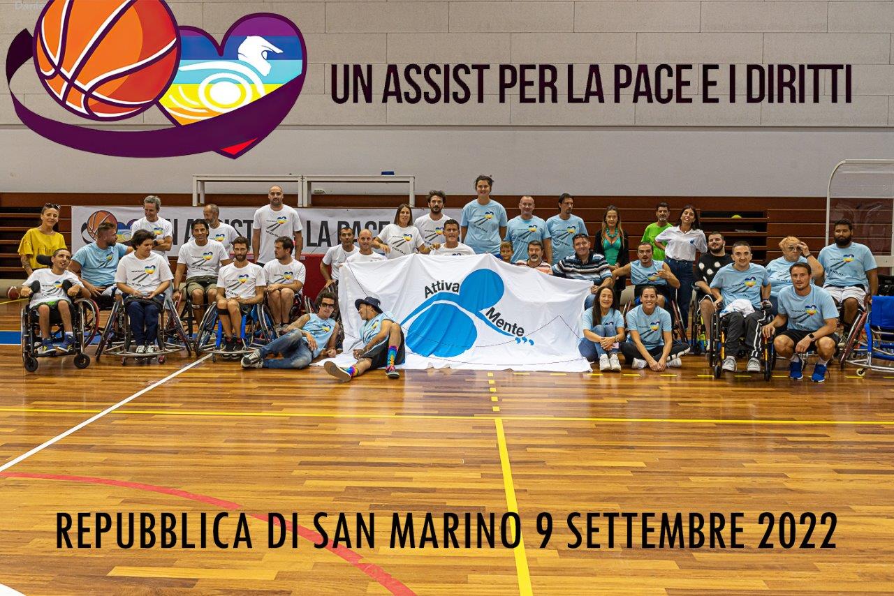 Anche il Riviera Basket Rimini al Multieventi di San Marino per “Un assist per la pace e i diritti”