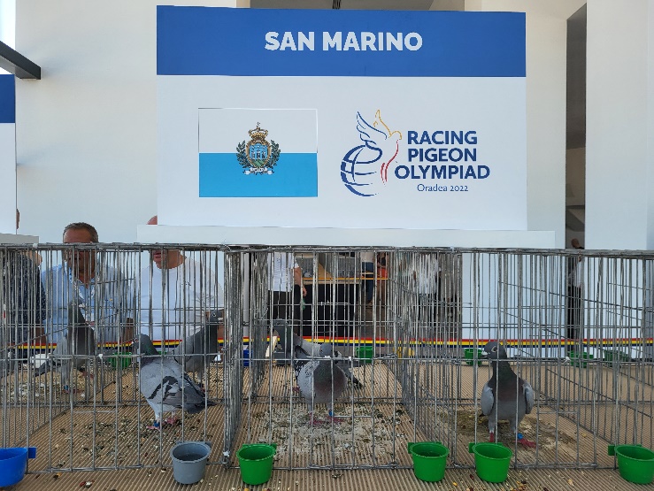 La prima storica volta di San Marino alle Olimpiadi colombofile