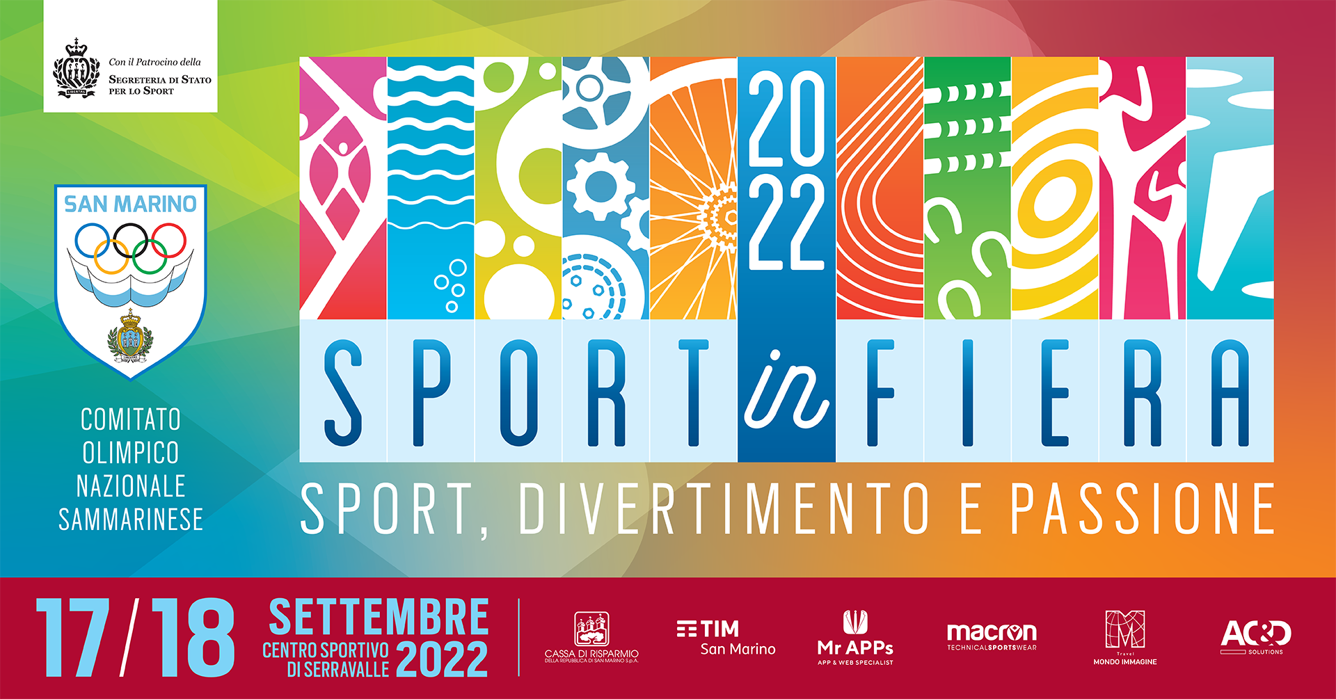 Weekend 100% sport a San Marino con SportInFiera