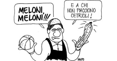 Satira. Elezioni politiche italiane tra meloni e… cetrioli
