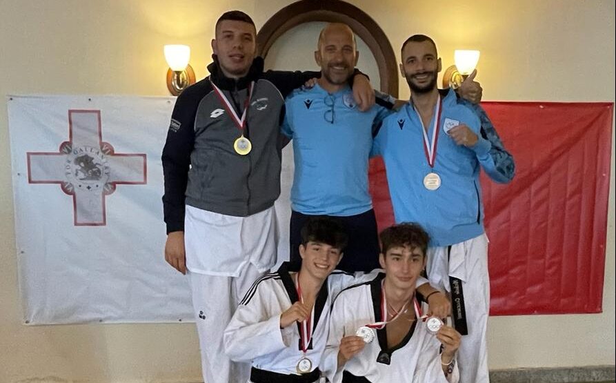 Il Club Taekwondo San Marino sbanca Malta 2022