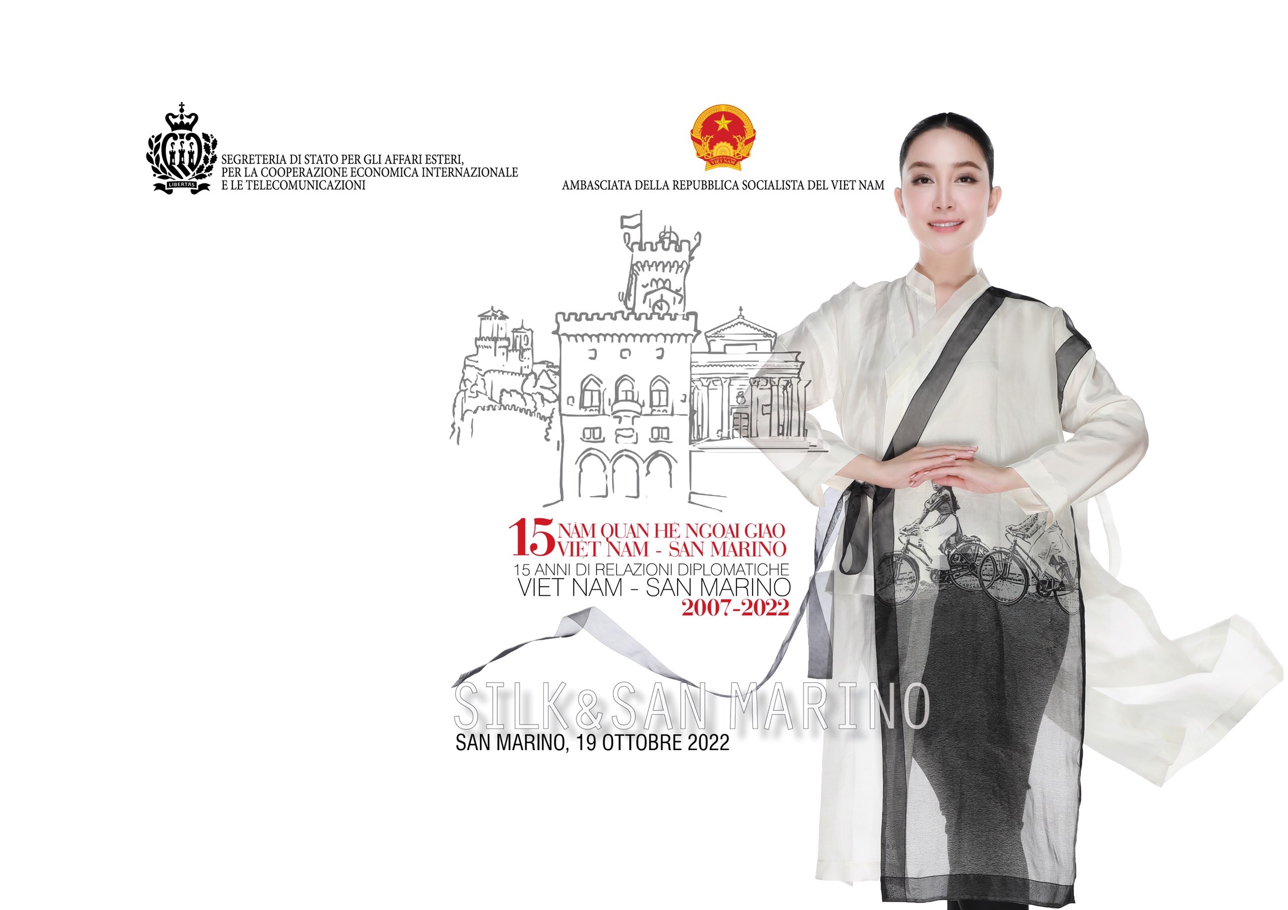 Un evento culturale al Teatro Titano per celebrare i 15 anni di relazioni diplomatiche tra San Marino e il Vietnam