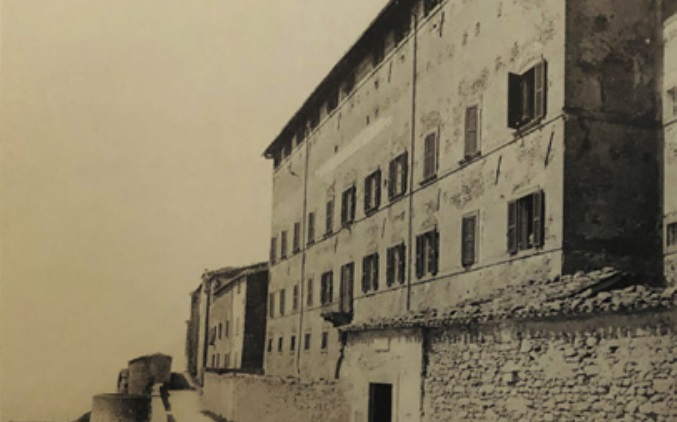 Il Collegio Belluzzi a fine ‘800, nel Palazzo Ancaiani Angeli, oggi noto come palazzo Begni