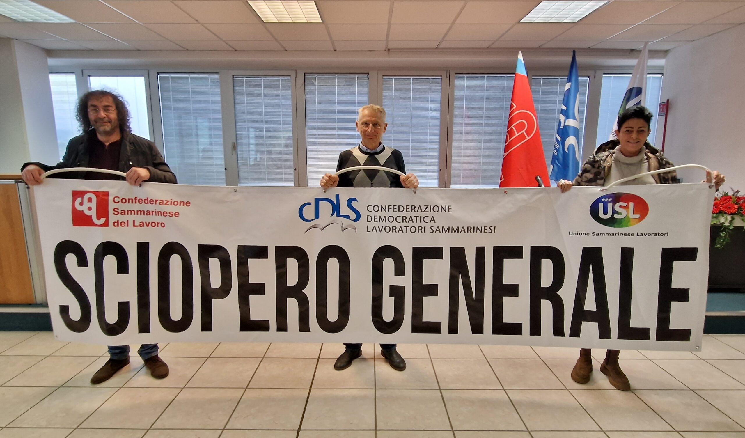 Venerdì 15 dicembre a San Marino sarà sciopero generale. I sindacati: “Insoddisfacenti le risposte del Governo sulla politica dei redditi”