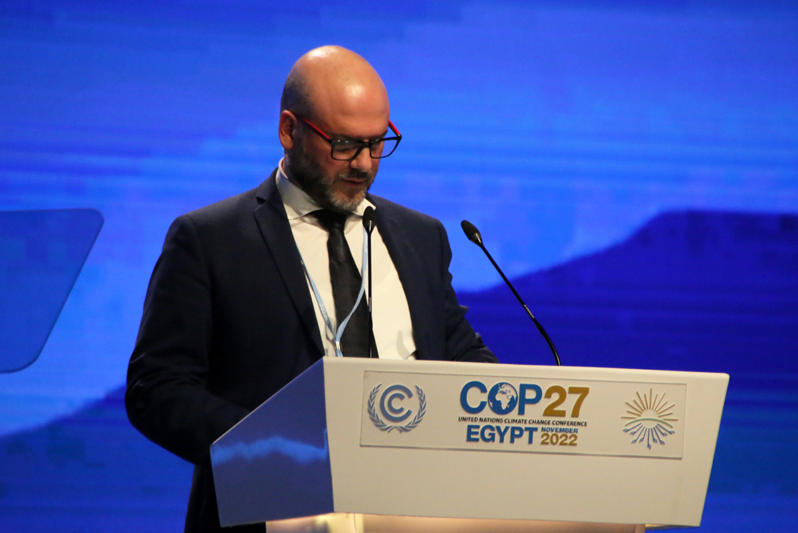 San Marino. Il segretario Canti alla Cop27: “La lotta al cambiamento climatico diventi la priorità delle agende politiche dei nostri Paesi”