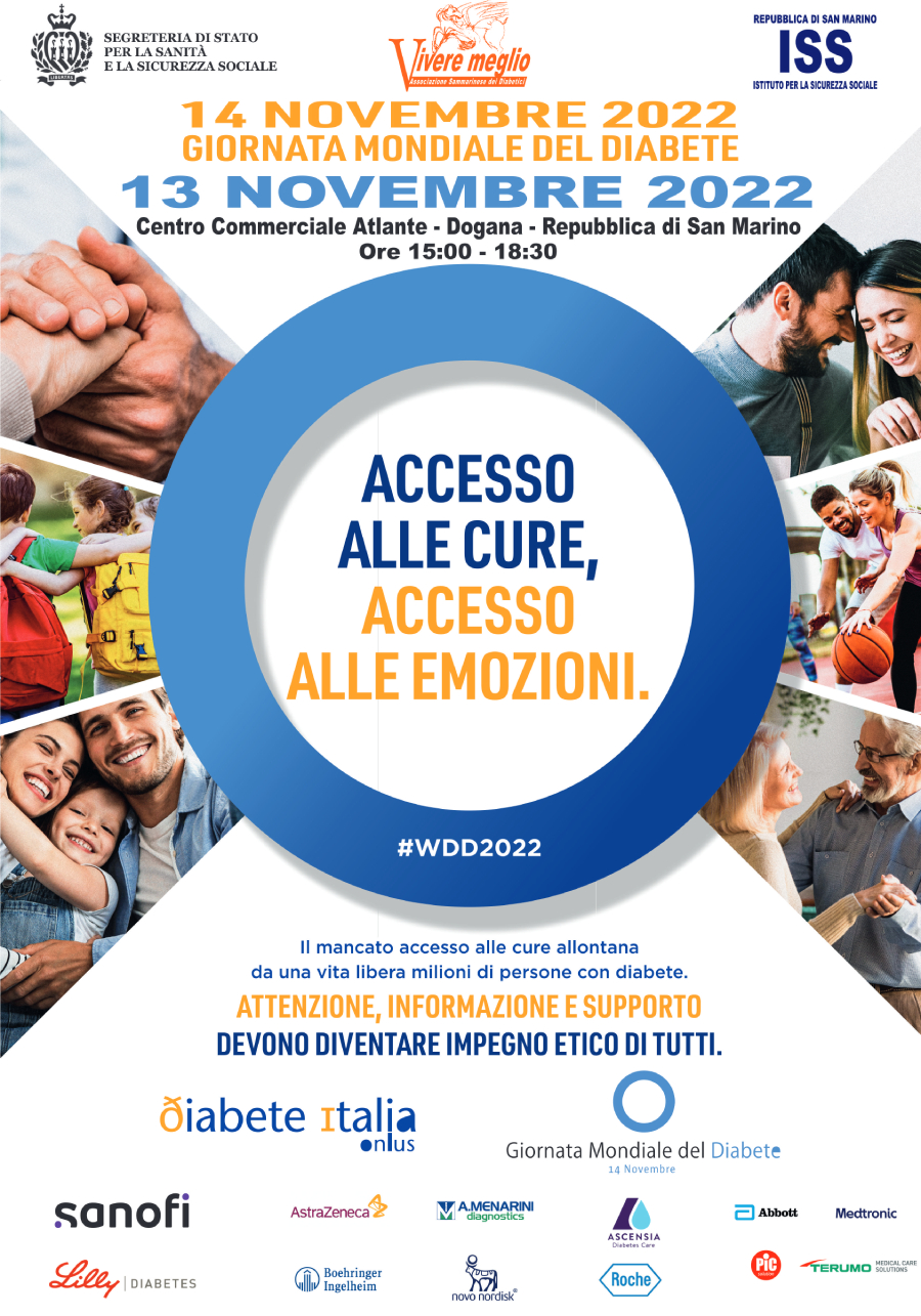 San Marino. Giornata Mondiale sul Diabete, l’importanza di “educare per proteggere il domani”